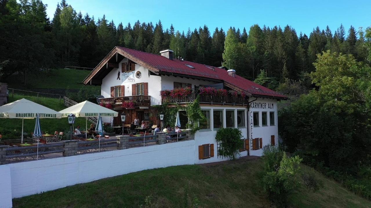 Hotel Berggasthof Karntner Alm Mittenwald Zewnętrze zdjęcie