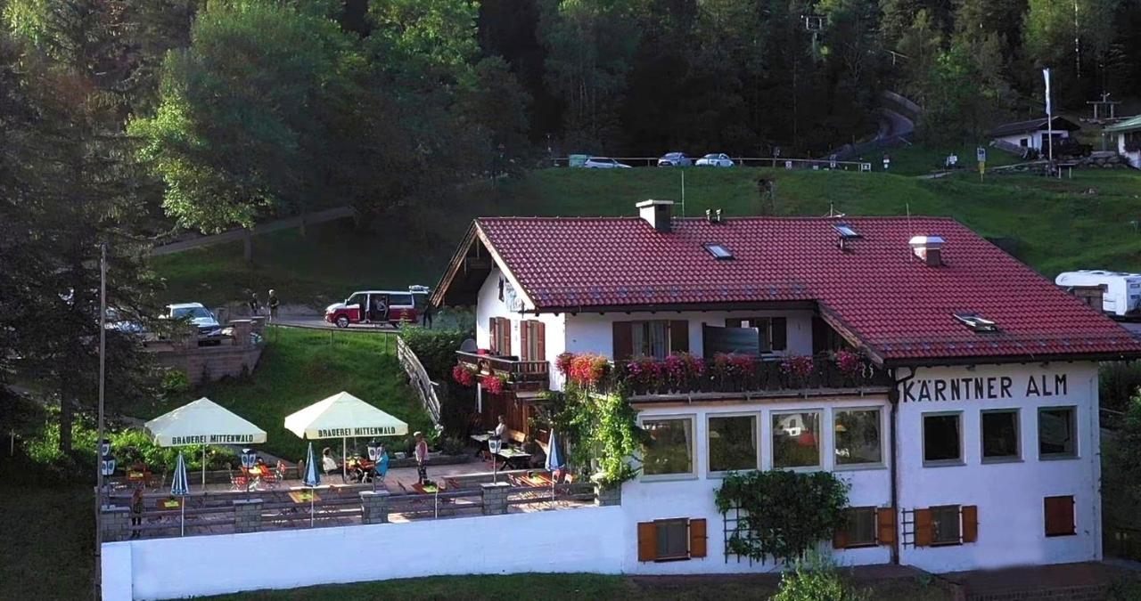 Hotel Berggasthof Karntner Alm Mittenwald Zewnętrze zdjęcie